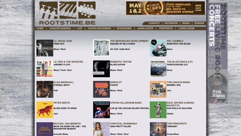 Lil'MAGIC SAM ROOTSTIME REVIEW ALBUM PIC 2