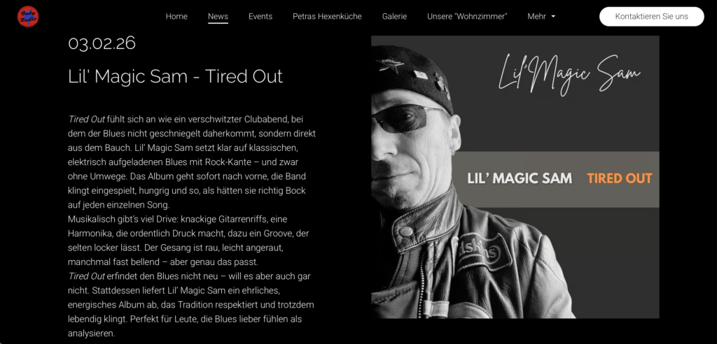 Lil'MAGIC SAM - Album Review INDY RADIO FRB 26