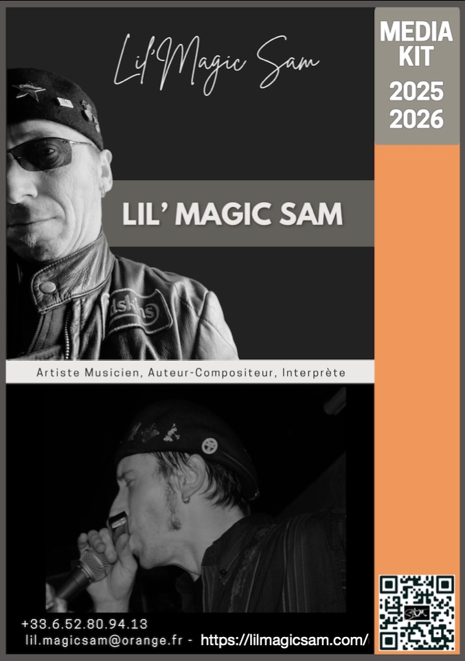 Lil'MAGIC SAM Professional Media Kit 2025-2026 RECTO-FR-VERSION -1:2